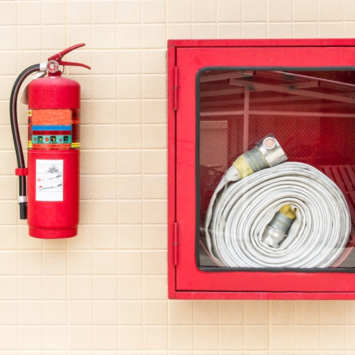 In addition to homeowners insurance, one of the most important things you can do to protect your home is have multiple working fire extinguishers.