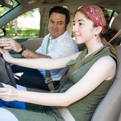 Supervising your teen driver on his or her first few outings is key.