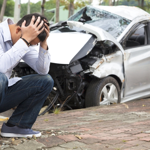 Although fast driving is often associated with accidents, slow driving can cause them as well.